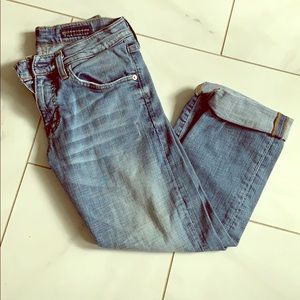 Women’s Size 27 Anthropologie Distressed Anke Jean